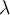 \lambda