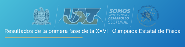 XXVI Olimpiada Estatal de Física